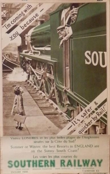 null Southern Railway affiche photo non entoilée 76 x 105 cm