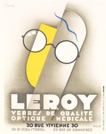 MARTON Lunettes Leroy planche des Arts et Métiers Graphiques Dam studio encadré 23...