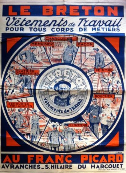 HARDY André Le Breton Vêtements de travail pour magasins Avranches St Hilaire du...