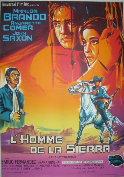 null 2 Affiches entoilées 60 x 80 cm: "l'homme de la Sierra" (BELINSKY) et "tu seras...