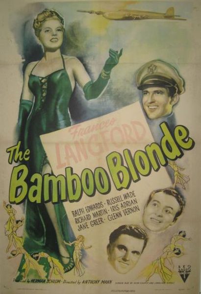 null 2 Affiches US entoilées one sheet: Excalibur et "the Bamboo blonde 1946