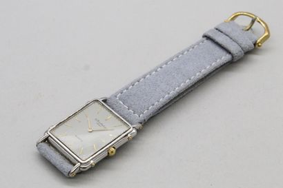null A. BARTHENAY 

Montre bracelet de dame boîtier rectangulaire en métal, cadran...