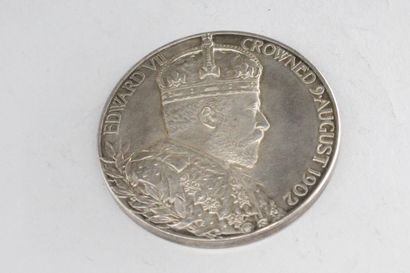 null Royaume-Uni

Médaille du couronnement 1902- Roi Edward VII & Alexandra en argent....