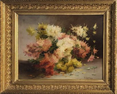 null VAN COPPENOLLE Edmond (c.1843/46-1915)

Nature morte au bouquet de chrysanthèmes

Huile...