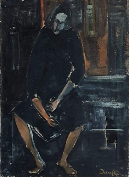 null DAUPHIN Raymond (1910-1995)

Femme assise,

huile sur toile (accidents, usures...
