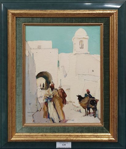 null VAN MENS Isidore, 1890-1985,

Ruelle dans la medina à Sousse, 1932,

huile sur...