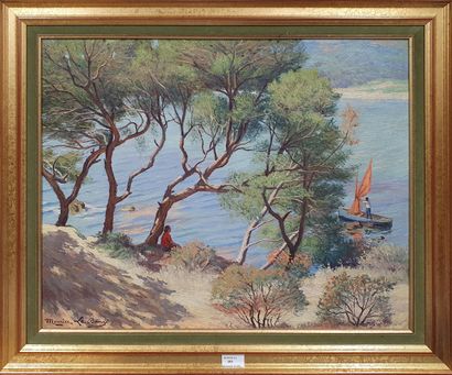 null LA BANY Maurice (XIX-XX)

Paysage méditerranéen 

Huile sur toile, signée en...