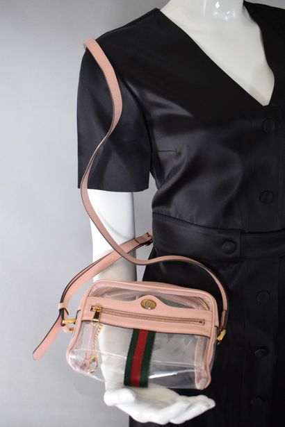 null GUCCI 



Shoulder bag model "Ophidia" in pink leather and transparent plexiglas....