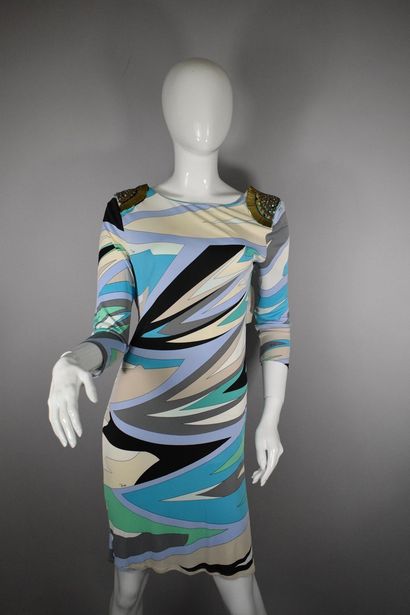 null PUCCI 



Cocktail dress with multicolored prints typical of the House. 

Important...