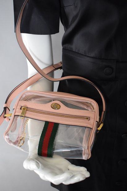 null GUCCI 



Shoulder bag model "Ophidia" in pink leather and transparent plexiglas....