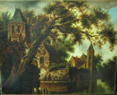 École HOLLANDAISE (Dans le Goût du XVIIe siècle)