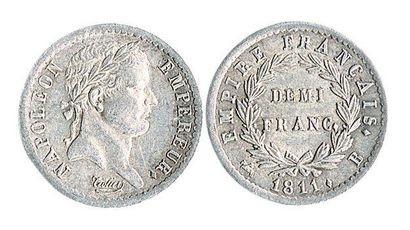 null Demi franc, 1811 Rouen. Presque superbe