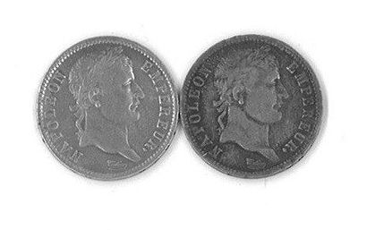 null Francs, 1810 et 1811 Paris. TTB et presque superbe