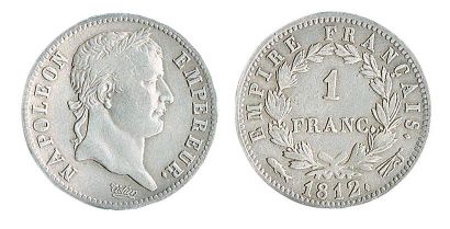 null Franc, 1812 Utrecht, 12 209 ex. Rare et presque TTB