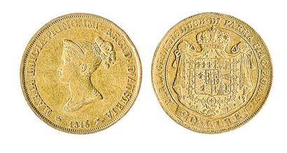 null IDEM - 20 lire, 1815 Milan. LMN1008. TTB, rare
