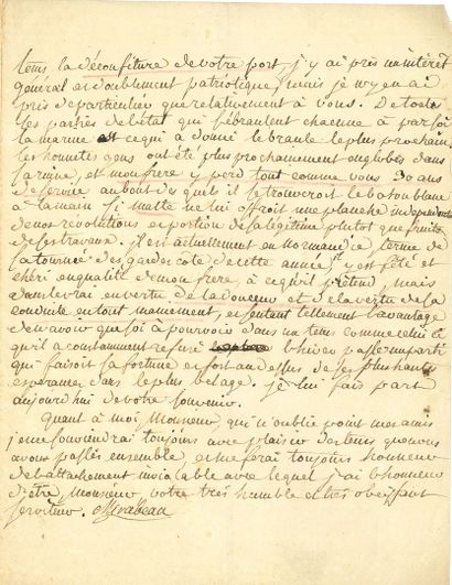 null Victor de Riquetti, marquis de MIRABEAU (1715-1789) « l'Ami des hommes », économiste...