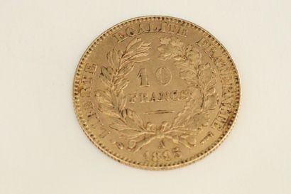 null Gold coin 10 francs Ceres IIIème République

10 francs 1895 A (x1)



A : Paris...