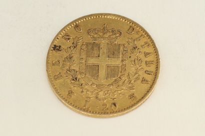 null Une pièce en or de 20 lire " Victor-Emmanuel II ".

1863 (x1).



Poids : 6.45...