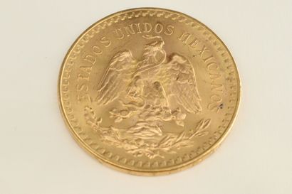 null Pièce en or de 50 pesos 1821-1947.



TTB.

Poids : 41.60 g.