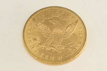null Une pièce en or de 10 dollars " Coronet Head - Eagle " avec devise.

1882 (x1)



Poids...