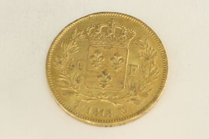 null Une pièce en or de 40 francs Louis XVIII

1818 W (x1) - Atelier : Lille



Poids...