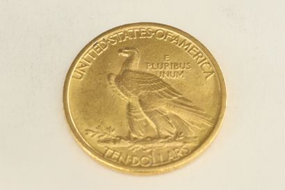 null Une pièce en or de 10 dollars " Indian Head - Eagle " sans devise.

1907 (x1)



Poids...