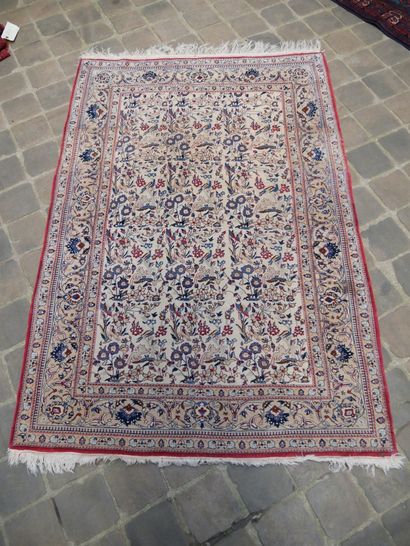 null Very fine Habibian dwarf carpet - Iran

About 1970 (Shah's era)

Silky wool...