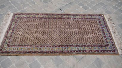 null Original Bidjar carpet - Iran

About 1965 / 1970

Wool velvet on wool foundation

Size...