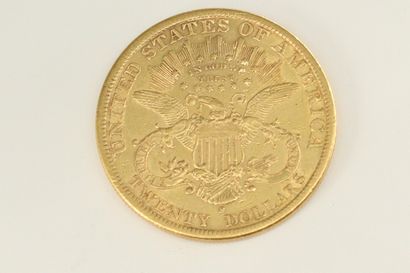 null 20 dollar gold coin "Liberty Head - Double Eagle

Weight: 33.30 g.