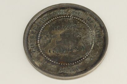 null Silver table medal of the department of Yvelines (78)

Obverse: city of Versailles,...