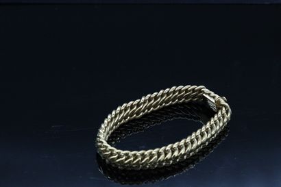 null Yellow gold bracelet 18k (750).

Wrist size : 19 cm - Weight : 20.30 g.
