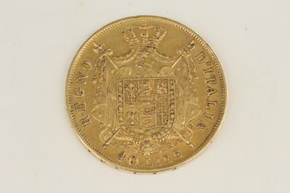 null Pièce en or de 40 Lires Napoleone Imperator (1812 M)

TTB à SUP.

Poids : 12.84...