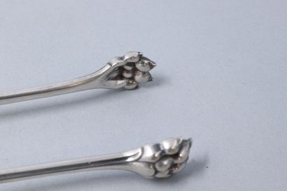 null CHRISTOFLE

Sugar tongs in silver plated metal, the grips in lion paws, signed.



L....
