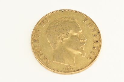 null Pièce en or de 50 francs Napoléon III tête nue (1858 A)



TTB à SUP.

Poids...