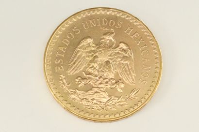 null Pièce en or de 50 pesos

Poids : 41.68 g.
