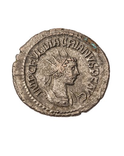 null MACRIEN 

Antoninian 

A/ IMP C FUL MACRIANUS PF AUG 

R/ SOL INVICTO 

Mir...