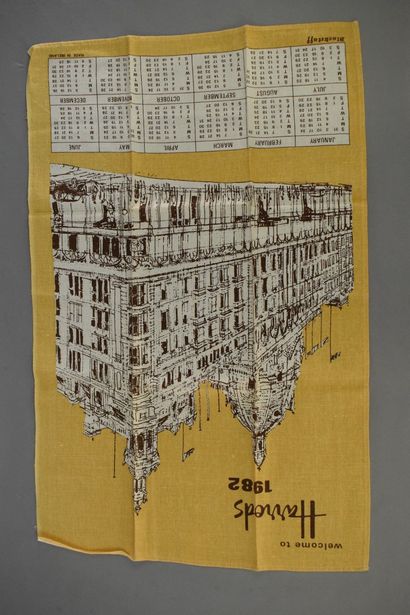 null HARRODS



Lot including six Irish linen tea towels "Harrods" four of which...