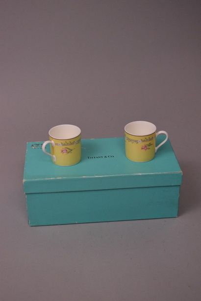 null TIFFANY & CO 



Two medium size cups model "¨Pink Tulip" by Sybil Connoloy....