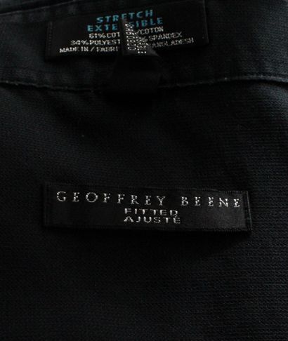 null GEOFFREY BEENE 



Black cotton blend shirt. 



Size : L - 34/35