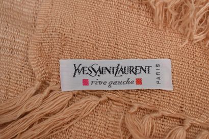 null YVES SAINT LAURENT Left Bank 



Pale pink pashmina with frills. 



Slight...