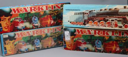 null Marklin. HO 

4 DB locomotives 

Reference: 3047, (x2), 3091, 3085