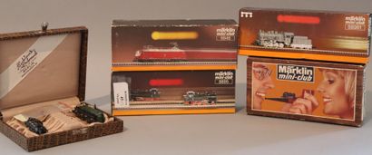 null Marklin. Mini-club

Motrice loco-tender allemande et locomotive

Référence :...