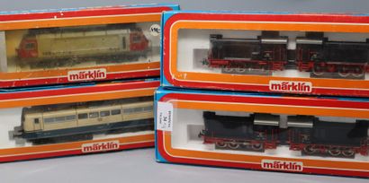 null Marklin. HO

Engine of the DB and SBB 

Reference : 3058, 3323, 3346 (x2)