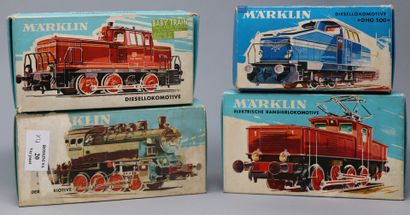 null Marklin. HO

Diesel engine and tender

Reference : 3031, 3080, 3065, 3001