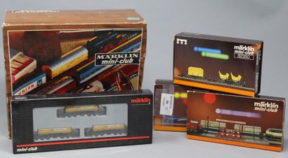 null Marklin. Mini-club

Freight Train and Freight Car Boxes 

Reference: 8900, 82431,...