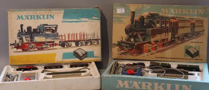 null Marklin. HO

Box with freight train 

Reference : 2915

Box with passenger train...