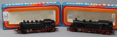 null Marklin. HO

4 locomotives et loco-tender de la DB dont double 

Référence :...
