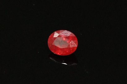 null Oval ruby on paper.

Weight : 0.75 cts.