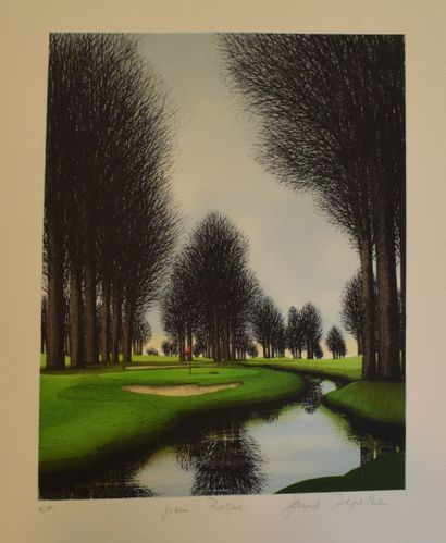 null DEPERTHES Jacques (né en 1936)

Au golfe, 

Lithographie sur papier signé en...