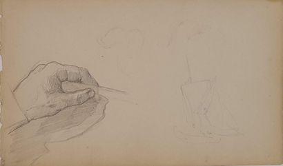 null LE SENECHAL DE KERDREORET Gustave Edouard (1840-1920)

Etude de main gauche...